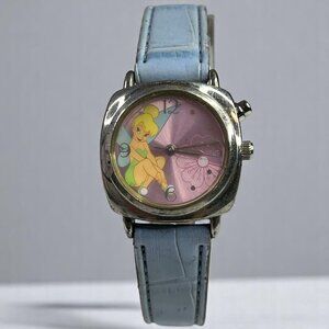 Vintage Disney Tinker Bell Musical Watch, Plays "It's a Small World" - Works